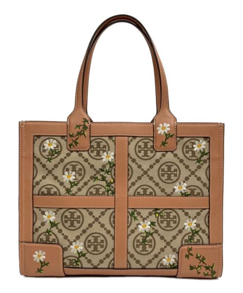 TORY BURCH（トリーバーチ）TORY BURCH (トリーバーチ) ハンドバッグ ベージュの古着・服飾アイテム