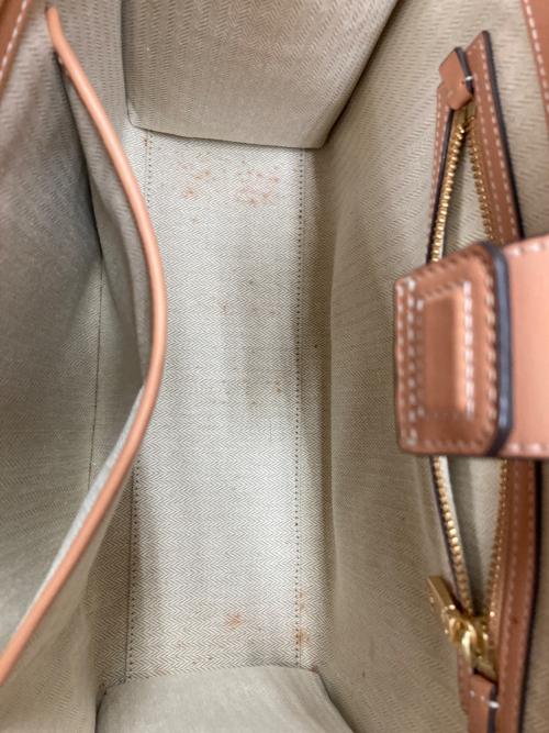 TORY BURCH（トリーバーチ）TORY BURCH (トリーバーチ) ハンドバッグ ベージュの古着・服飾アイテム