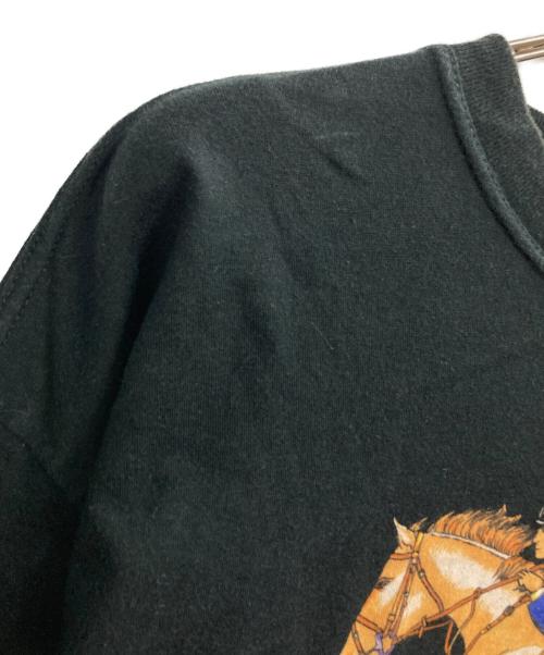 VERSACE Sport（ヴェルサーチ スポーツ）VERSACE SPORT (ヴェルサーチ スポーツ) プリントTシャツ ブラック サイズ:40の古着・服飾アイテム