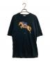 VERSACE SPORT（ヴェルサーチ スポーツ）の古着「プリントTシャツ」｜ブラック