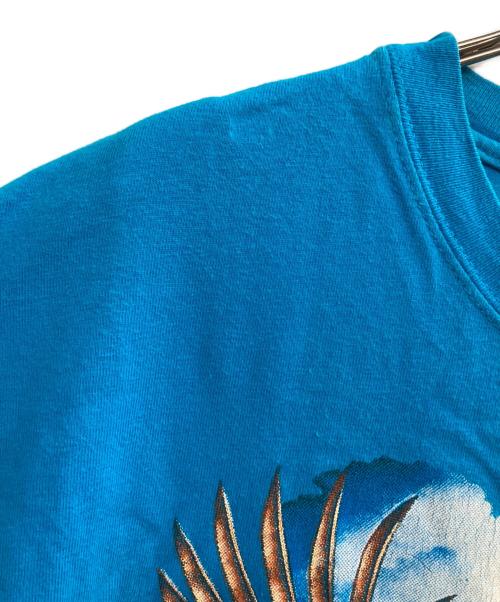 HARLEY-DAVIDSON（ハーレーダビッドソン）HARLEY-DAVIDSON (ハーレーダビッドソン) 両面プリントTシャツ スカイブルー サイズ:Mの古着・服飾アイテム