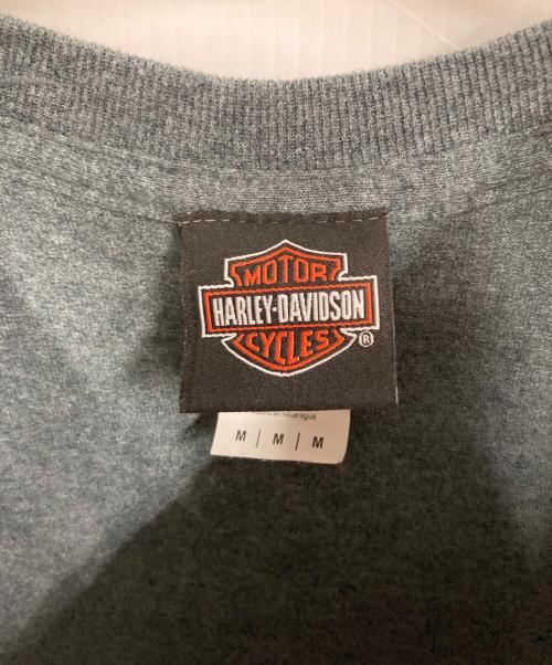 HARLEY-DAVIDSON（ハーレーダビッドソン）HARLEY-DAVIDSON (ハーレーダビッドソン) プリントTシャツ グレー サイズ:Mの古着・服飾アイテム