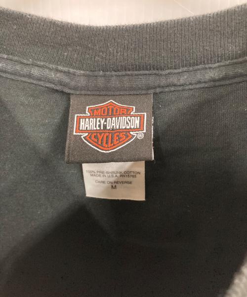 HARLEY-DAVIDSON（ハーレーダビッドソン）HARLEY-DAVIDSON (ハーレーダビッドソン) プリントTシャツ ブラック サイズ:Mの古着・服飾アイテム