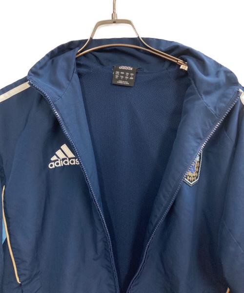 adidas（アディダス）adidas (アディダス) ナイロンジャケット ネイビー サイズ:Lの古着・服飾アイテム