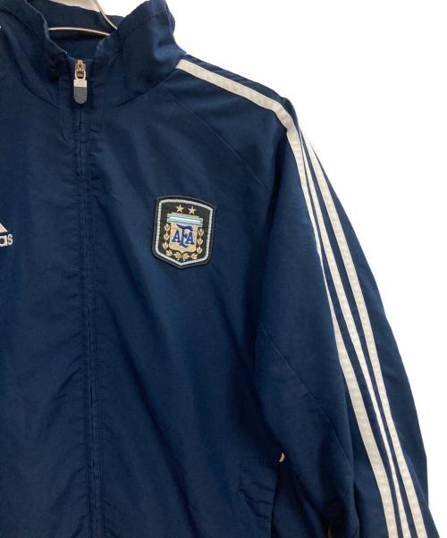 adidas（アディダス）adidas (アディダス) ナイロンジャケット ネイビー サイズ:Lの古着・服飾アイテム