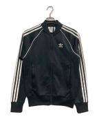 adidasアディダス）の古着「トラックジャケット」｜ブラック