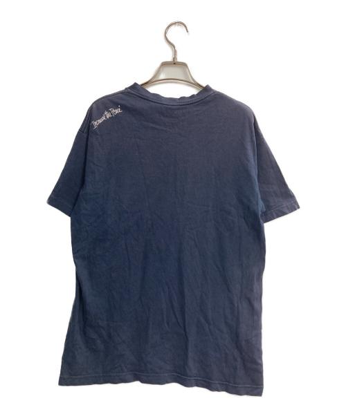 stussy（ステューシー）stussy (ステューシー) プリントTシャツ ネイビー サイズ:Mの古着・服飾アイテム