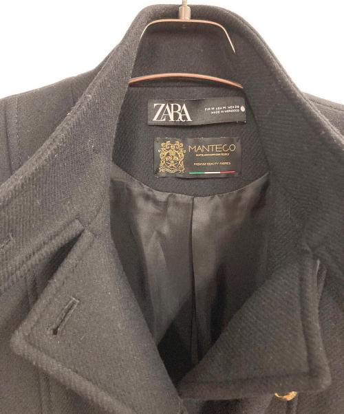 ZARA（ザラ）ZARA (ザラ) ハイネック金釦ウールジャケット ブラック サイズ:Mの古着・服飾アイテム