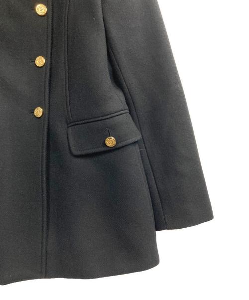 ZARA（ザラ）ZARA (ザラ) ハイネック金釦ウールジャケット ブラック サイズ:Mの古着・服飾アイテム