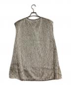Ameriアメリ）の古着「PRAIRIE BACK LACE UP TOP」｜ベージュ