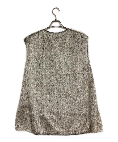 Ameri（アメリ）AMERI (アメリ) PRAIRIE BACK LACE UP TOP ベージュ サイズ:Freeの古着・服飾アイテム