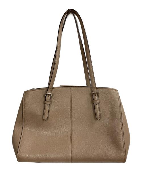COACH（コーチ）COACH (コーチ) ハンドバッグ ベージュの古着・服飾アイテム