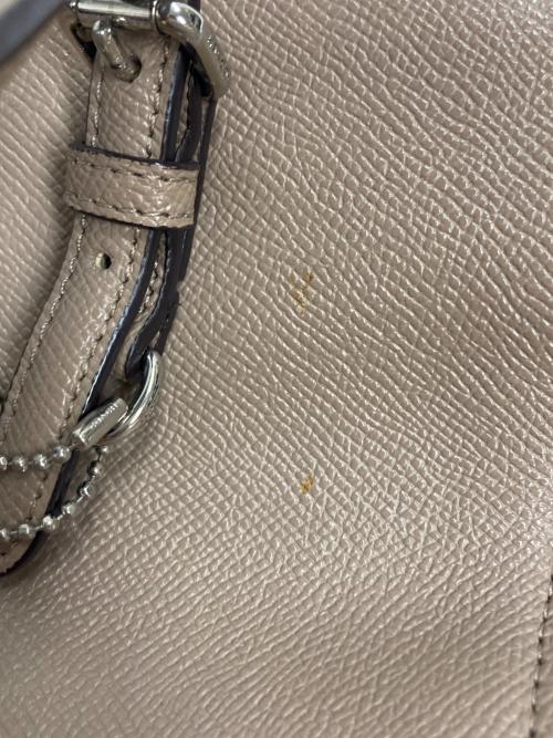 COACH（コーチ）COACH (コーチ) ハンドバッグ ベージュの古着・服飾アイテム