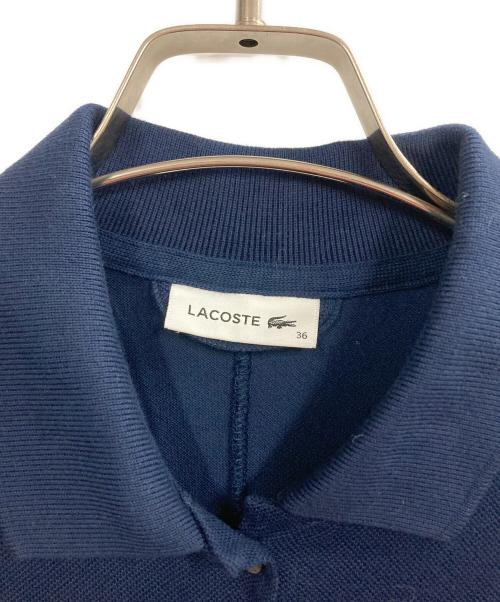 LACOSTE（ラコステ）LACOSTE (ラコステ) ポロシャツワンピース ネイビー サイズ:36の古着・服飾アイテム