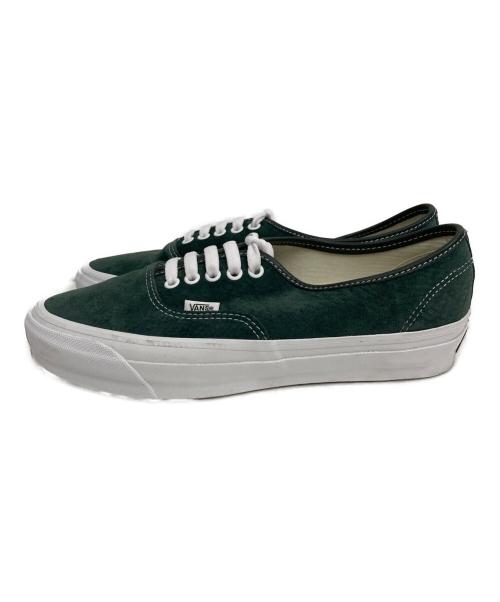 VANS（ヴァンズ）VANS (ヴァンズ) オーセンティック スエード グリーン サイズ:27.5の古着・服飾アイテム