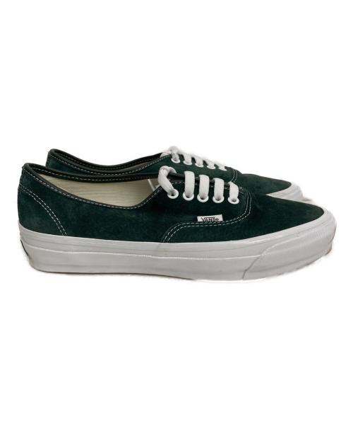 VANS（ヴァンズ）VANS (ヴァンズ) オーセンティック スエード グリーン サイズ:27.5の古着・服飾アイテム