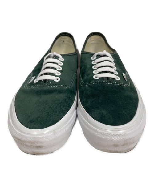 VANS（ヴァンズ）VANS (ヴァンズ) オーセンティック スエード グリーン サイズ:27.5の古着・服飾アイテム