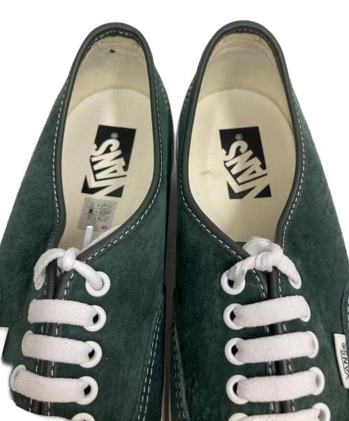 VANS（ヴァンズ）VANS (ヴァンズ) オーセンティック スエード グリーン サイズ:27.5の古着・服飾アイテム