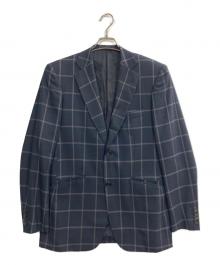 dunhill×日本代表(侍ジャパン)（ダンヒル×ニホンダイヒョウ(サムライジャパン)）の古着「テーラードジャケット」｜ネイビー