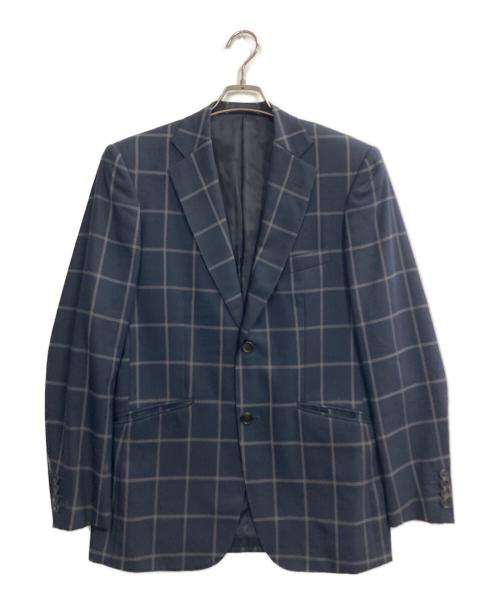 dunhill（ダンヒル）dunhill (ダンヒル) 日本代表(侍ジャパン) (ニホンダイヒョウ(サムライジャパン)) テーラードジャケット ネイビー サイズ:46Sの古着・服飾アイテム
