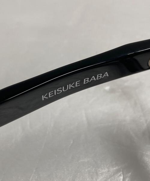 GB SKINS（ジービースキンズ）GB SKINS (ジービースキンズ) KEISUKE BABA (ケイスケババ) グラデーション眼鏡 ブラックの古着・服飾アイテム