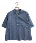 MARGARET HOWELL（マーガレットハウエル）の古着「SOFT WASHED COTTON ボックスシャツ」｜ブルー