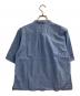 MARGARET HOWELL (マーガレットハウエル) SOFT WASHED COTTON ボックスシャツ ブルー サイズ:1：7000円