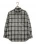 MARGARET HOWELL（マーガレットハウエル）の古着「TARTAN CHECK ロングスリーブシャツ」｜グレー