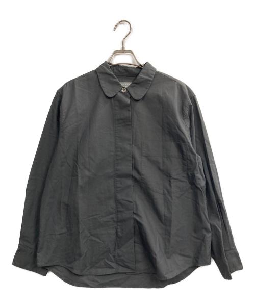 MARGARET HOWELL（マーガレットハウエル）MARGARET HOWELL (マーガレットハウエル) COTTON OXFORD shirt チャコールグレー サイズ:1の古着・服飾アイテム