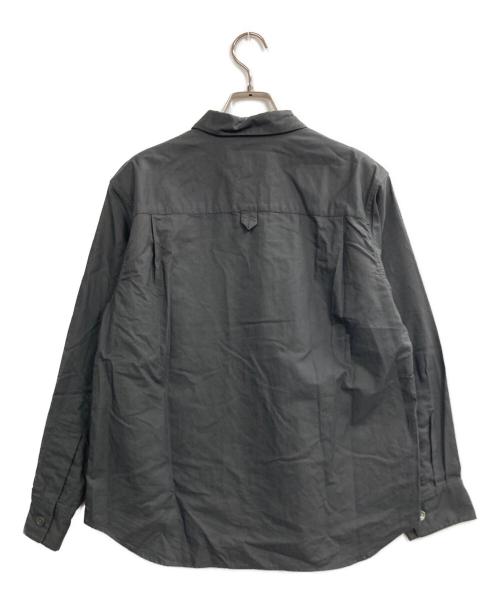MARGARET HOWELL（マーガレットハウエル）MARGARET HOWELL (マーガレットハウエル) COTTON OXFORD shirt チャコールグレー サイズ:1の古着・服飾アイテム