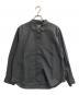 MARGARET HOWELL（マーガレットハウエル）の古着「COTTON OXFORD shirt」｜チャコールグレー