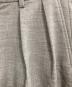 中古・古着 UNFOLLOW (アンフォロー) doublecross 2tuck wide slacks グレー サイズ:3：7000円