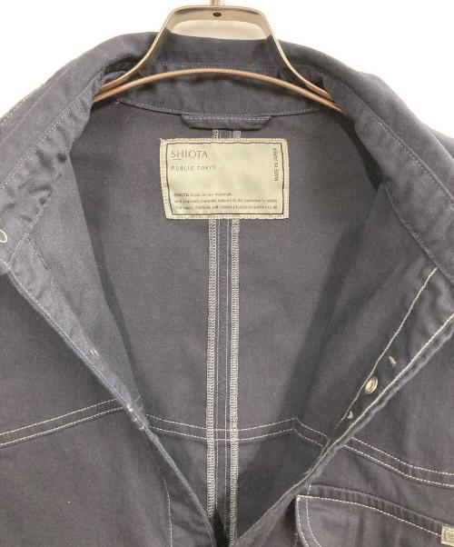 PUBLIC TOKYO（パブリックトウキョウ）PUBLIC TOKYO (パブリックトウキョウ) SHIOTA (シオタ) 25AW  BASIC ウエスタンシャツ ネイビー サイズ:1の古着・服飾アイテム