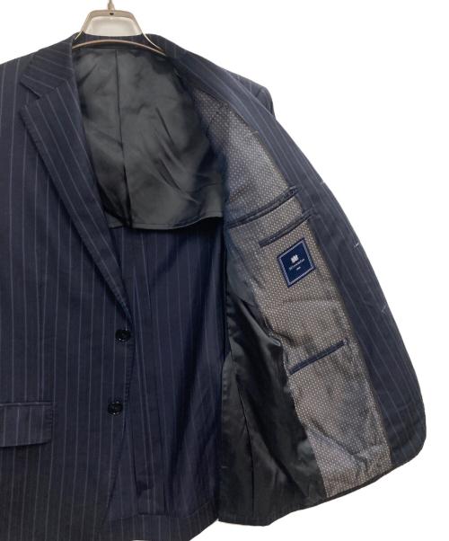 MITSUMINE（ミツミネ）MITSUMINE (ミツミネ) ストライプセットアップ ネイビー サイズ:A6の古着・服飾アイテム