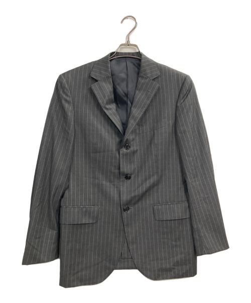 MITSUMINE（ミツミネ）MITSUMINE (ミツミネ) ストライプセットアップ グレー サイズ:A6の古着・服飾アイテム