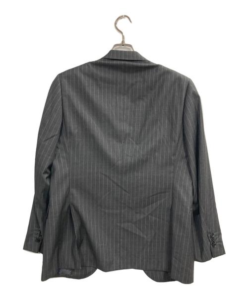 MITSUMINE（ミツミネ）MITSUMINE (ミツミネ) ストライプセットアップ グレー サイズ:A6の古着・服飾アイテム
