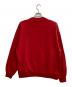 RED OAK (レッドオーク) ラバープリントスウェット レッド サイズ:L：5000円