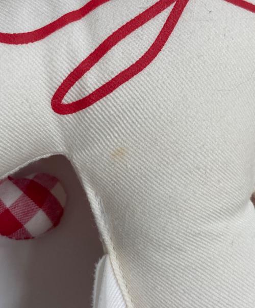 Morio（モリオ）Morio (モリオ) pad- body doll アイボリー×レッド サイズ:FREEの古着・服飾アイテム