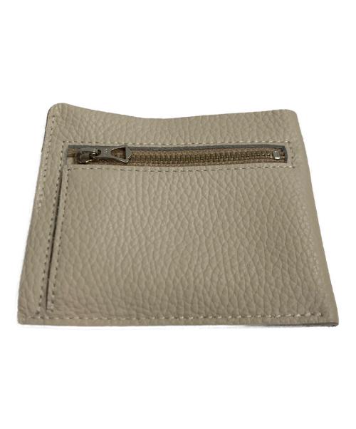 blancle JAPAN（ブランクレ ジャパン）blancle JAPAN (ブランクレ ジャパン) S.LEATHER SMART WALLET light beigeの古着・服飾アイテム