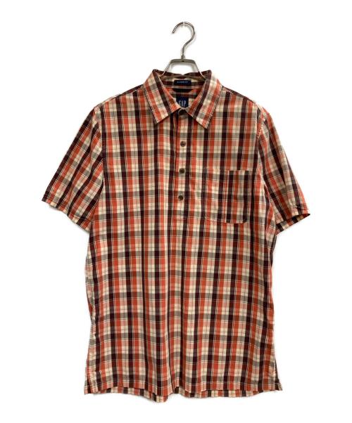 GAP（ギャップ）GAP (ギャップ) 00S チェックシャツ ブラウン サイズ:Mの古着・服飾アイテム