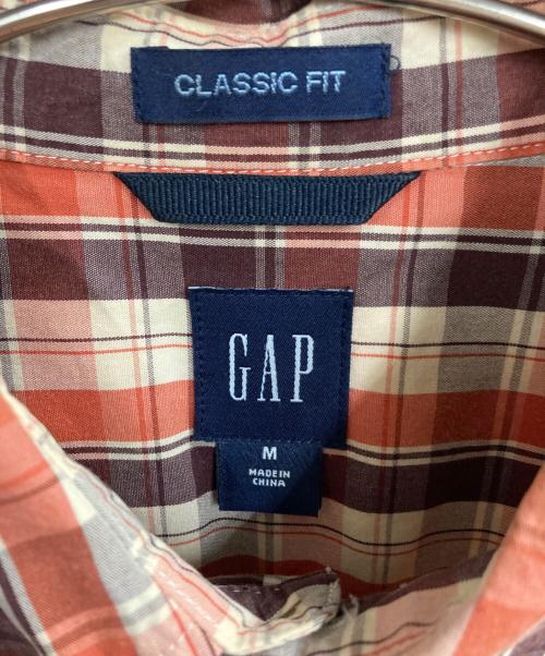 GAP（ギャップ）GAP (ギャップ) 00S チェックシャツ ブラウン サイズ:Mの古着・服飾アイテム