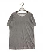 MM6 Maison Margielaエムエムシックスメゾンマルジェラ）の古着「HIDDEN CHARACTER DESIGN POLKA DOT PATTERN T-SHIRT」｜ブラック