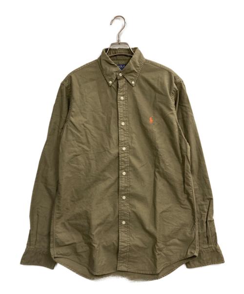 POLO RALPH LAUREN（ポロ・ラルフローレン）POLO RALPH LAUREN (ポロ・ラルフローレン) ボタンダウンシャツ カーキ サイズ:Sの古着・服飾アイテム