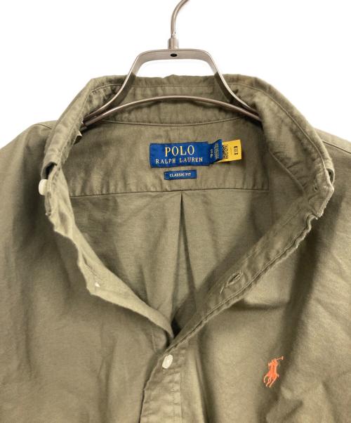 POLO RALPH LAUREN（ポロ・ラルフローレン）POLO RALPH LAUREN (ポロ・ラルフローレン) ボタンダウンシャツ カーキ サイズ:Sの古着・服飾アイテム