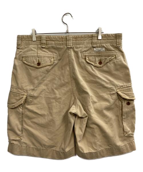 POLO RALPH LAUREN（ポロ・ラルフローレン）POLO RALPH LAUREN (ポロ・ラルフローレン) ハーフカーゴパンツ ベージュ サイズ:記載なし（実寸サイズを参照ください）の古着・服飾アイテム