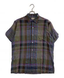 sea island fashion davidson's（シーアイランド）の古着「チェックオープンカラーシャツ」｜マルチカラー