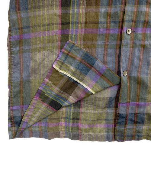 sea island fashion davidson's（シーアイランド）sea island fashion davidson's (シーアイランド) チェックオープンカラーシャツ マルチカラー サイズ:ML　16の古着・服飾アイテム