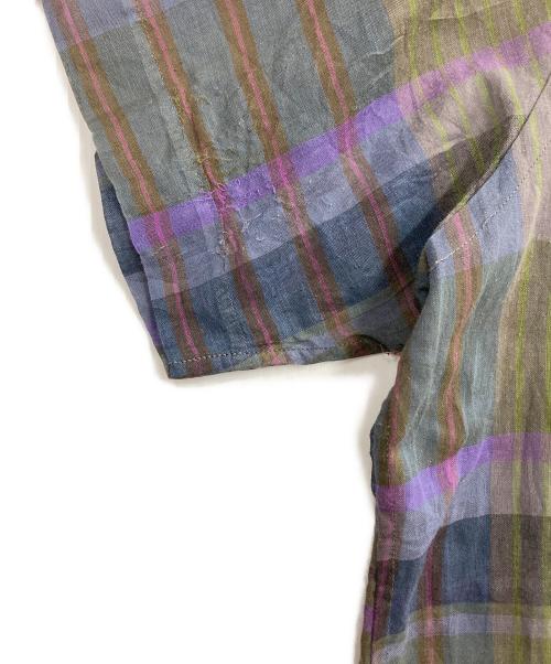 sea island fashion davidson's（シーアイランド）sea island fashion davidson's (シーアイランド) チェックオープンカラーシャツ マルチカラー サイズ:ML　16の古着・服飾アイテム