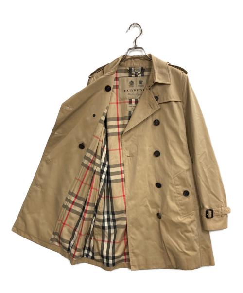 BURBERRY LONDON（バーバリーロンドン）BURBERRY LONDON (バーバリーロンドン) 裏地ノバチェック柄トレンチコート ベージュ サイズ:UK 10の古着・服飾アイテム