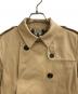 中古・古着 BURBERRY LONDON (バーバリーロンドン) 裏地ノバチェック柄トレンチコート ベージュ サイズ:UK 10：40000円